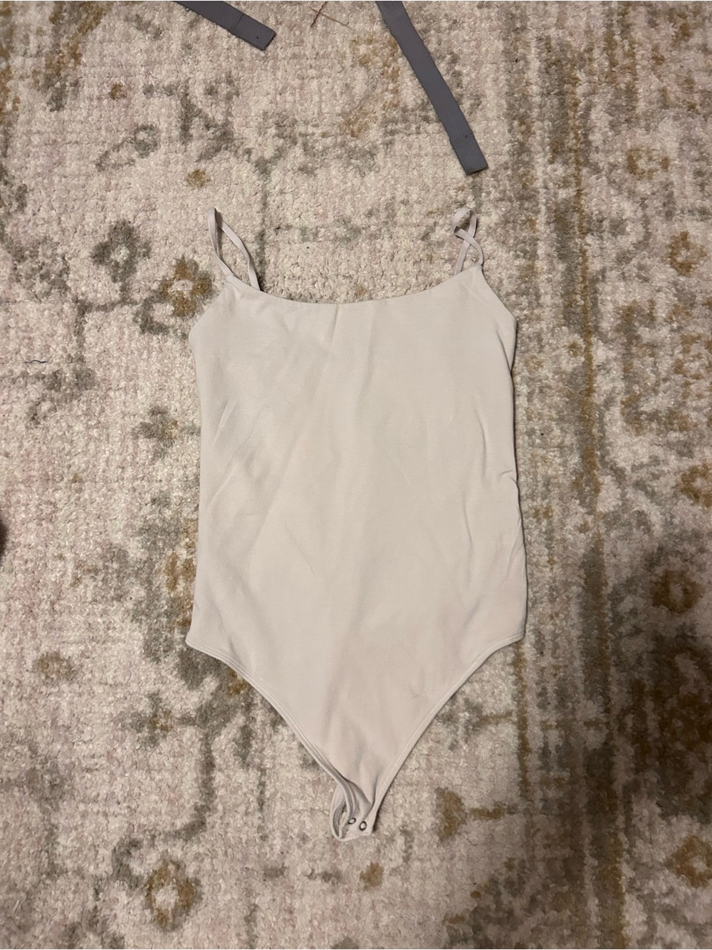 Abercrombie beige tank top bodysuit